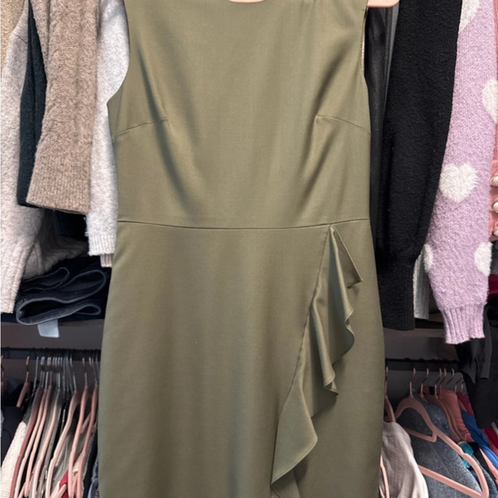 J. Crew Olive Dress